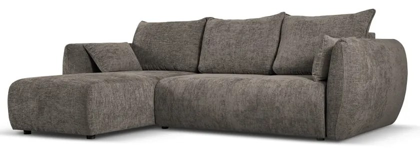 Сив ъглов диван (ляв ъгъл) Matera - Cosmopolitan Design
