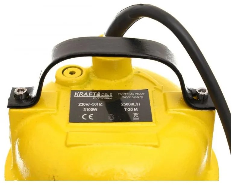 Потопяема помпа за чиста и мръсна вода с шредер 3100W KD761