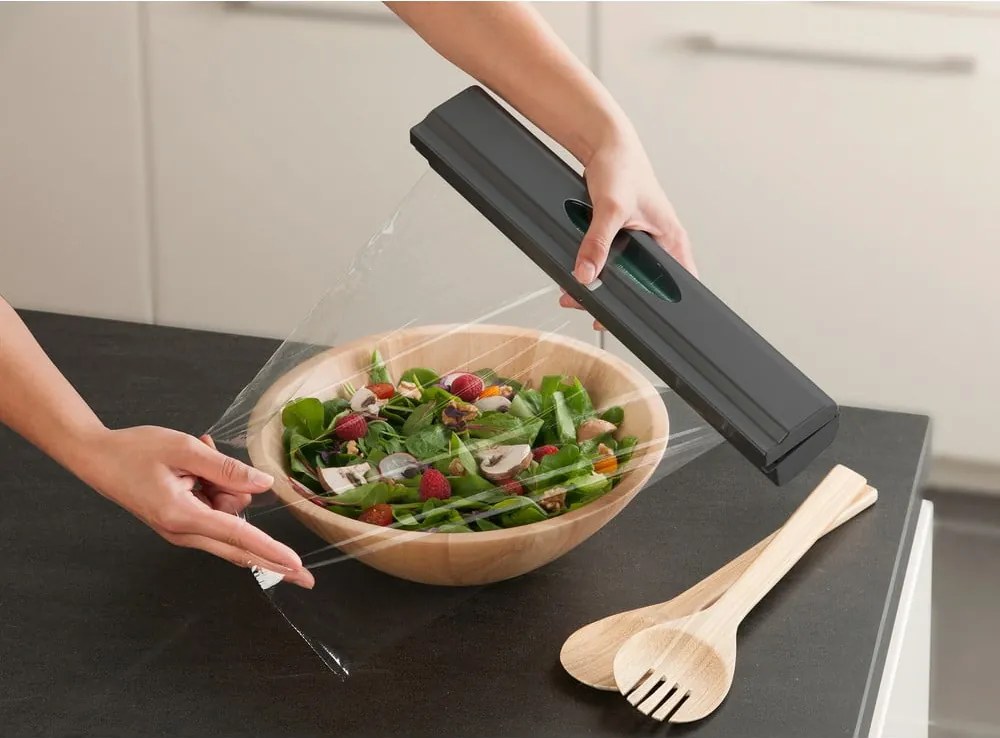 Сива пластмасова поставка за фолио – Wenko