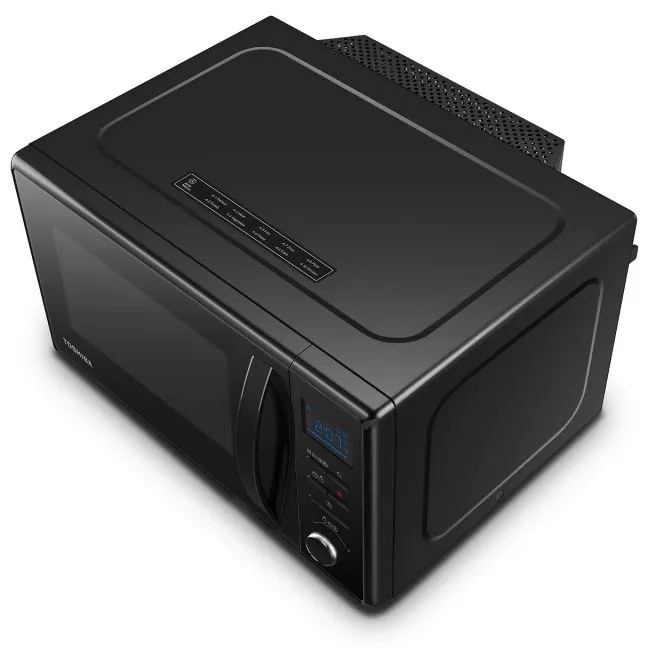 Микровълнова фурна 4в1 Toshiba MW2-AC25TBK, 25 л, 950W, Grill 1100W, Конвекция 2100W, Керамично покритие, Черен