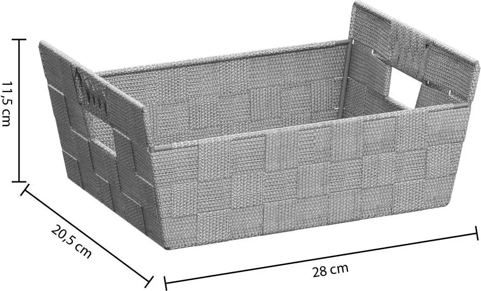 Кош за съхранение 5five Lise - Сив