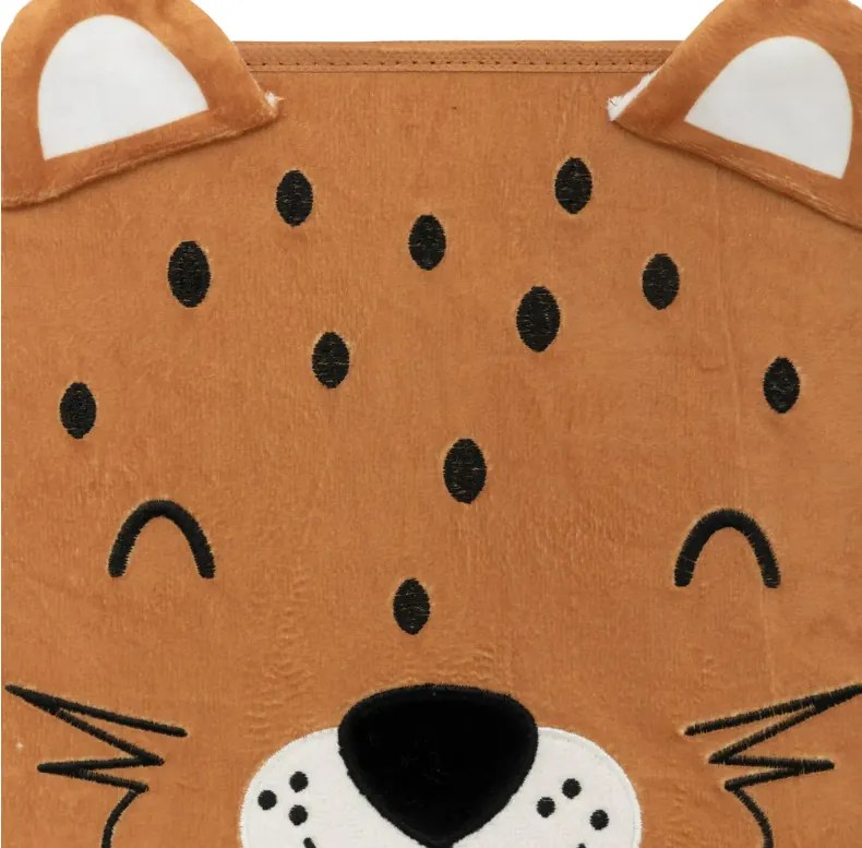 Детска кутия за съхранение atmosphera Leopard, 29x29 см