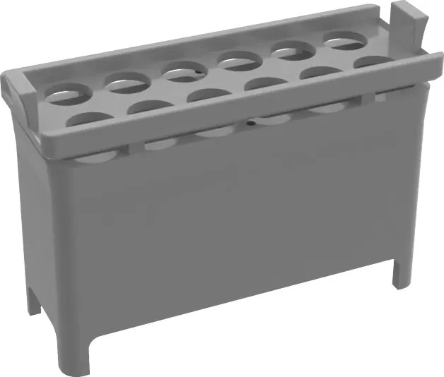 Mexen сифон с филтър за линеен отвод Slim, сив - 1010097