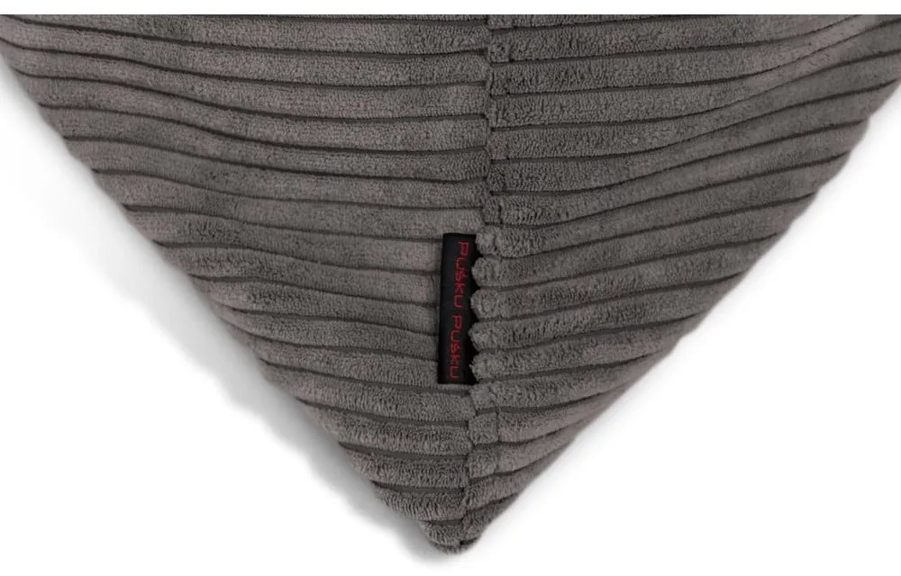 Пуф от рипсено кадифе в цвят мента Razz – SLOWDOWN