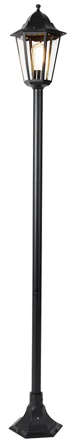 Интелигентна стоеща лампа за вън черен 170 см с WiFi ST64 - New Orleans