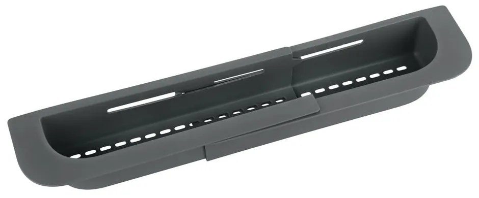 Сив пластмасов телескопичен отцедник за мивка 49,5x8,5 cm Fino – Wenko