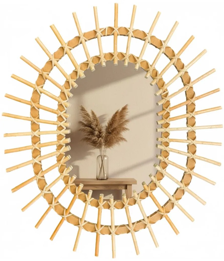 Бохо стенно огледало 57CM QDJ5749