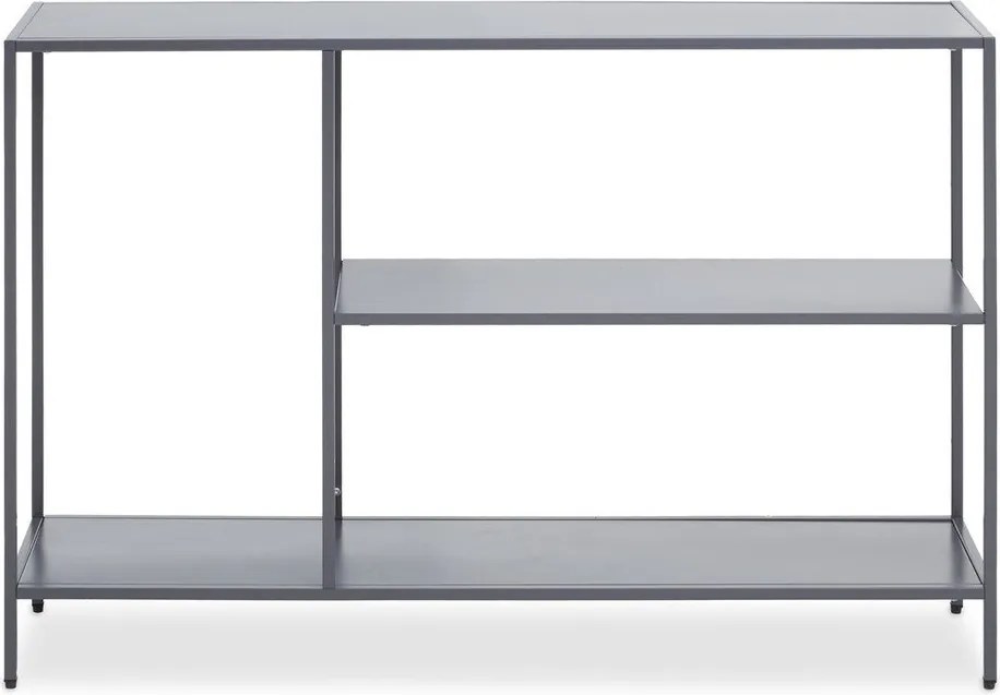 Сива стоманена конзолна маса 30x120 cm Acero – Premier Housewares