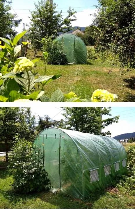 Оранжерия за градиина 2,5x4м с UV филтър PREMIUM