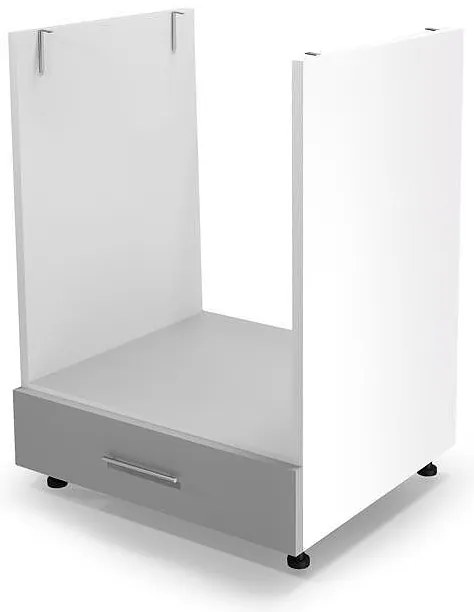 Шкаф за фурна Vento DP-60/82 60см Светло сив гланц