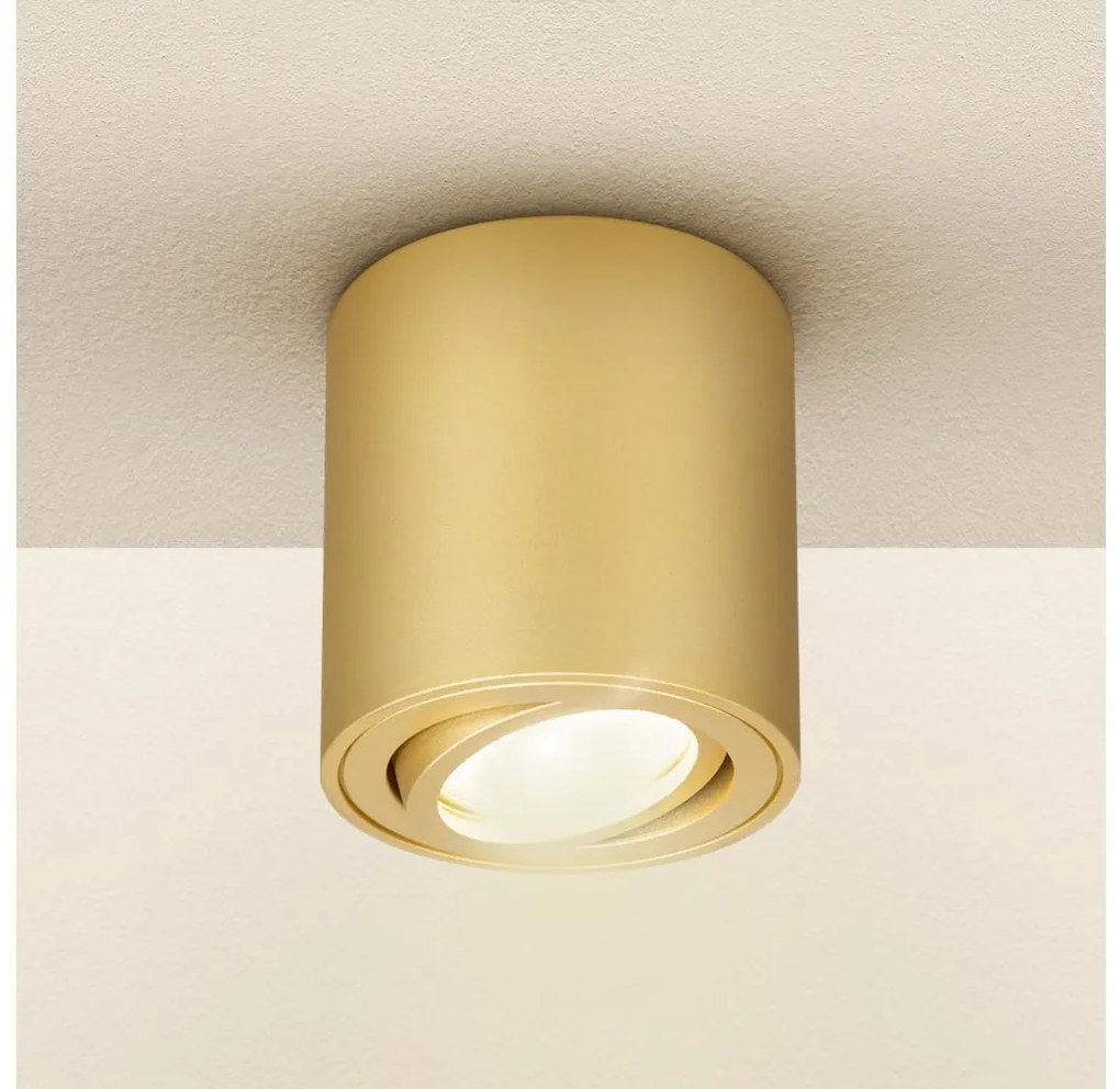 Brilagi - Точково осветително тяло MIA 1xGU10/30W/230V 84x80 mm бронзово