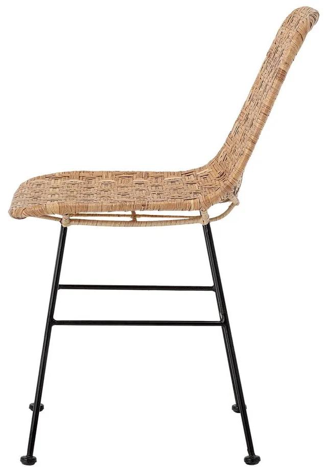 Трапезен стол от ратан в естествен цвят Kitty - Bloomingville
