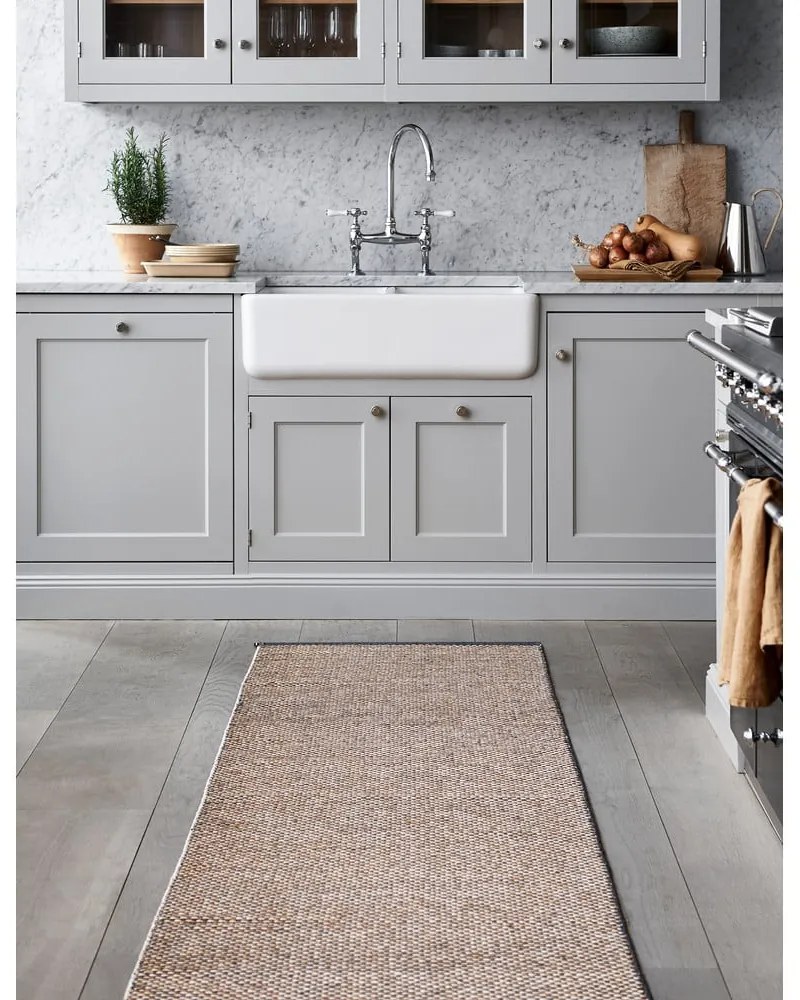 Бежова пътека за открито и закрито 70x200 cm Effi Granit – Pappelina