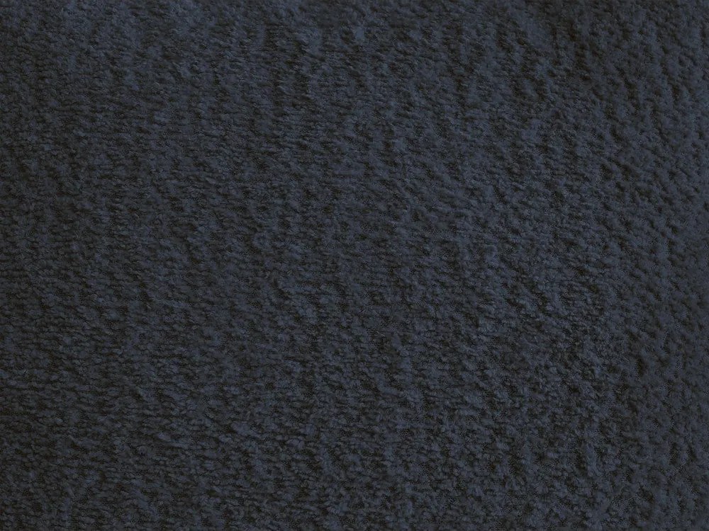 Тъмносиня табуретка от прежда с примки от букле Azra – Bobochic Paris