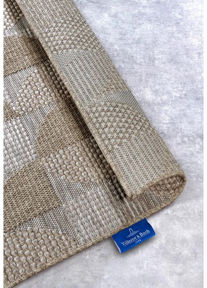 Външен килим в естествен цвят 115x170 cm Margaretha – Villeroy&amp;Boch
