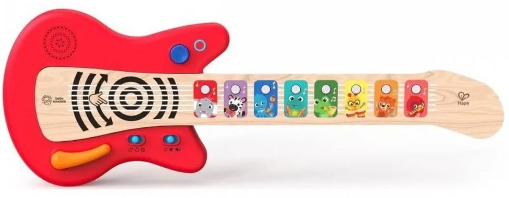 Hape - Сензорна магическа китара - червена