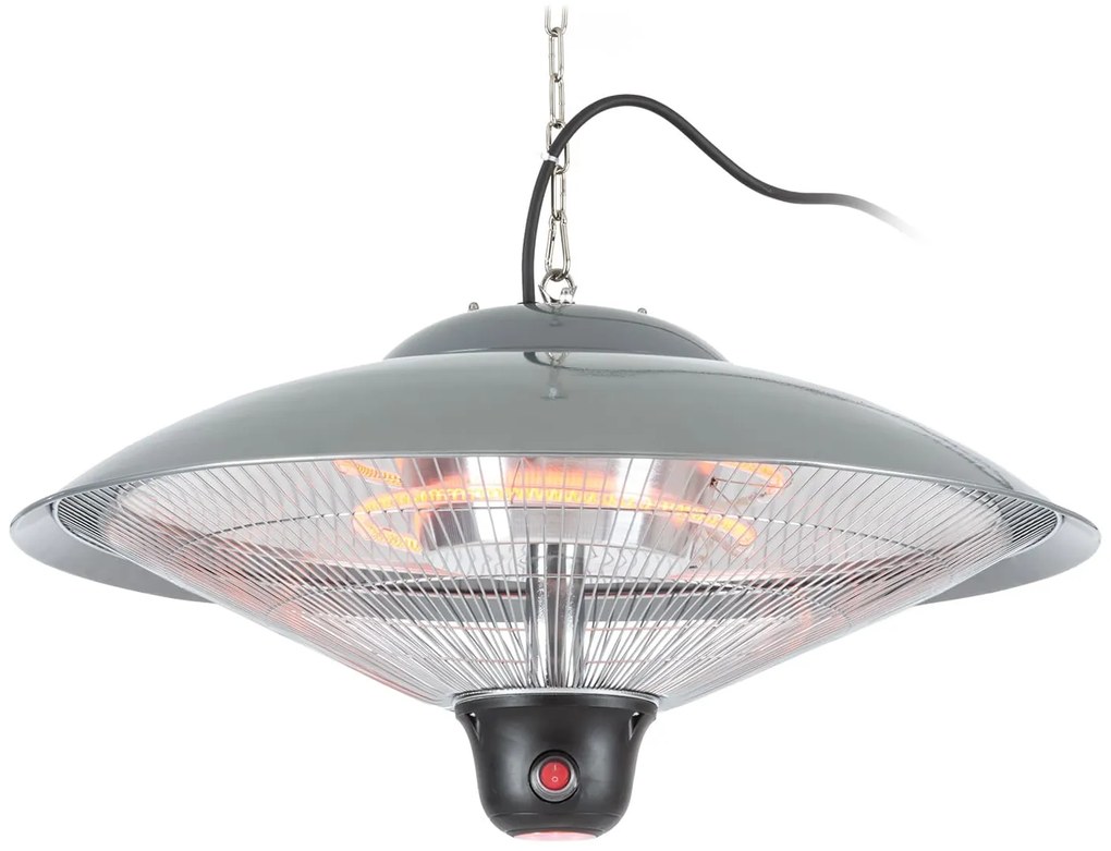 Blumfeldt Heizsporn, таванен отоплител, 60,5 cm (Ø), LED лампа, дистанционно управление