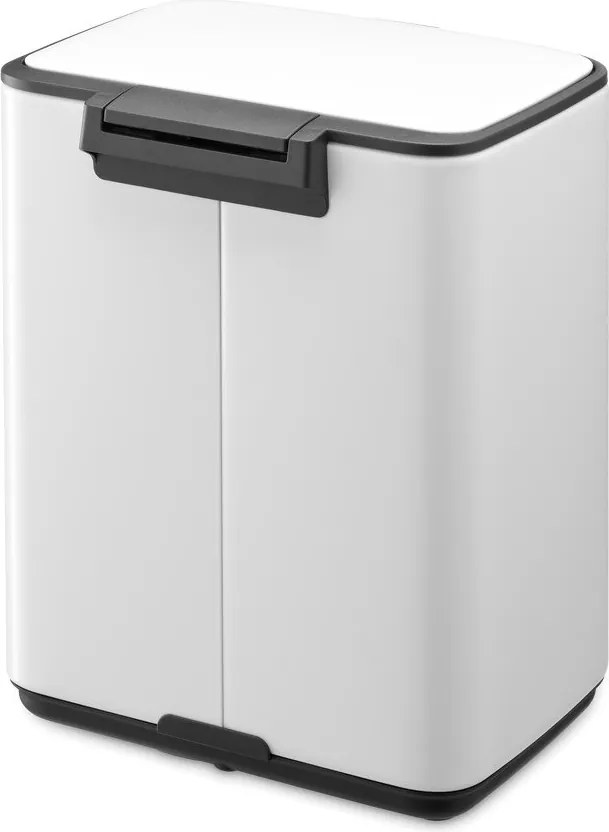 Бяло стоманено кошче за боклук с педал 7 l Bo – Brabantia
