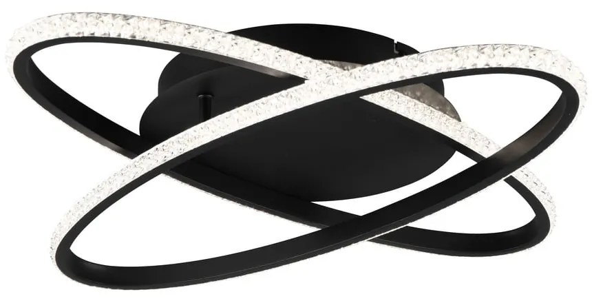 Черна LED светлина за таван Lane - Trio