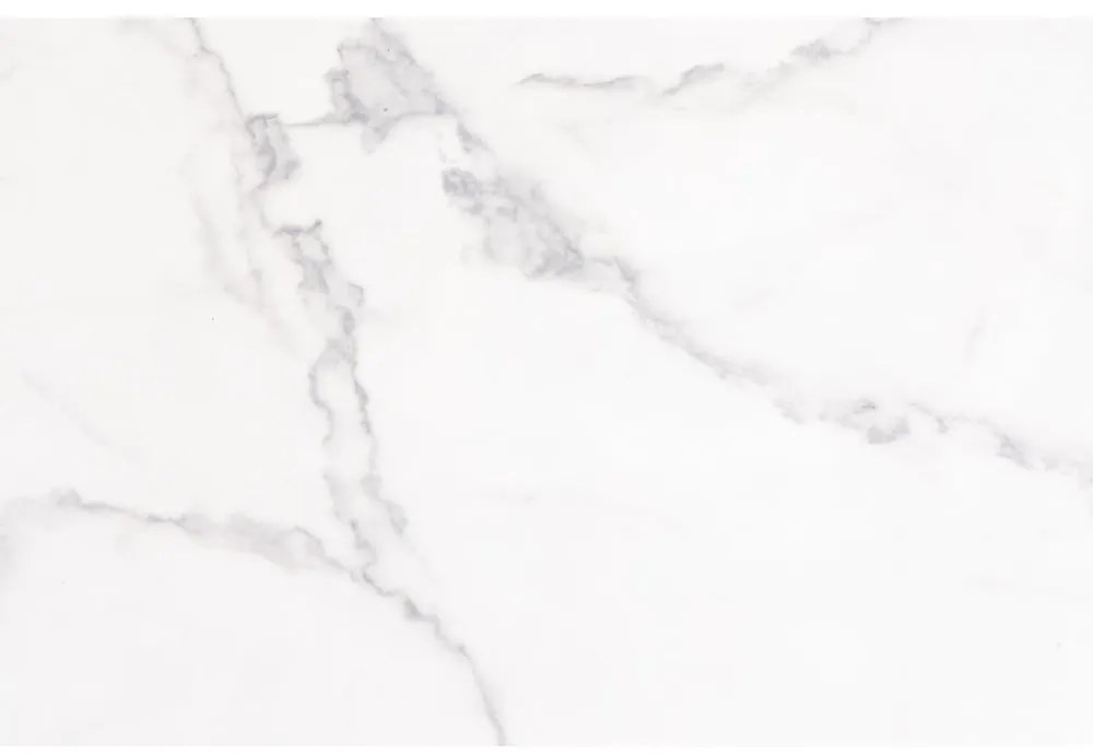 Бяла масичка за кафе с плот от имитация на мрамор 60x60 cm Barossa – Actona