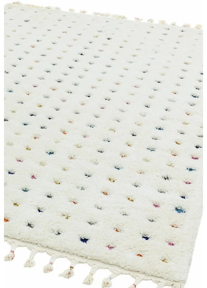 Бежов килим , 80 x 150 cm Dotty Multi - Asiatic Carpets