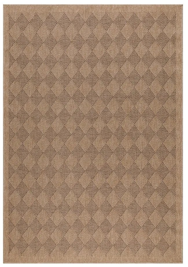 Килим за открито и закрито в тъмно естествен цвят 160x230 cm Dhaka – Ayyildiz Carpets