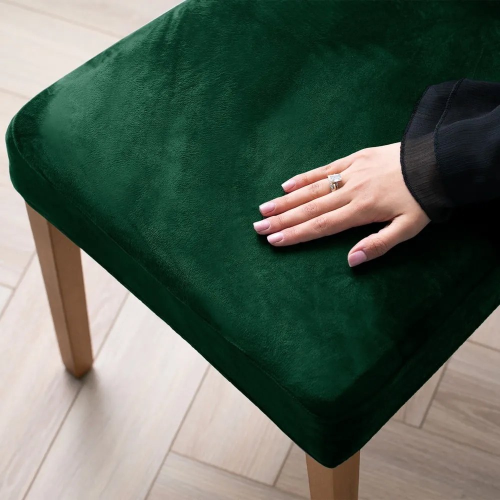 Зелено ластично покривало за стол 48 cm Sento – Restilo