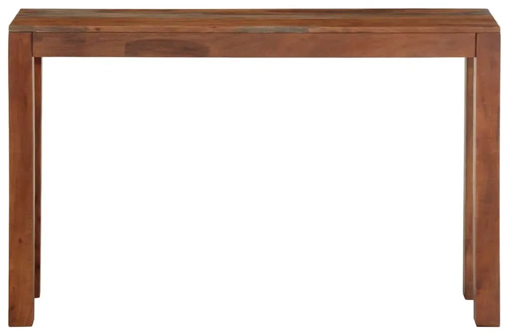 4102373 vidaXL Конзолна маса 120x30x76 cm Масивна дървесина Акация