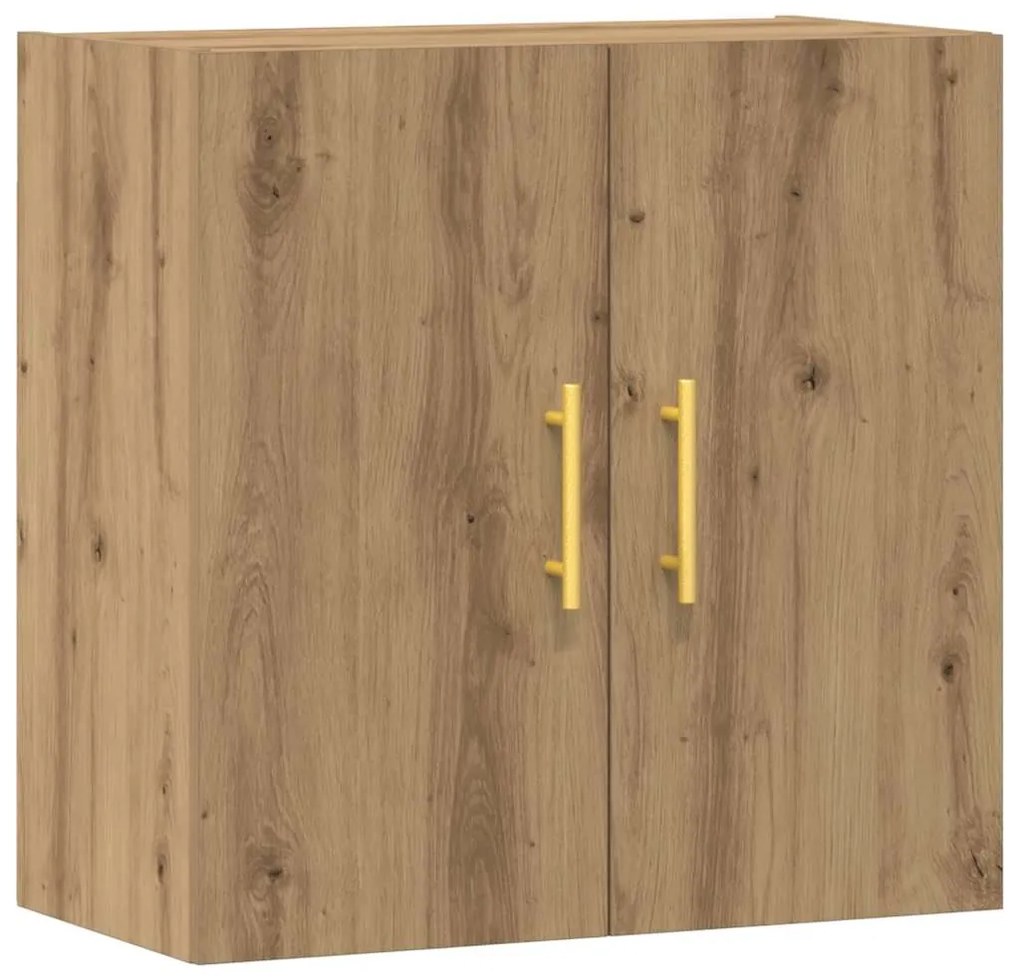 857301 vidaXL Стенен шкаф, дъб артизан, 60x31x60 см, инженерно дърво