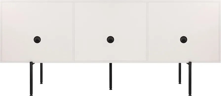 Сиво-бежова маса за телевизор 180x79x50 cm Bau – noo.ma