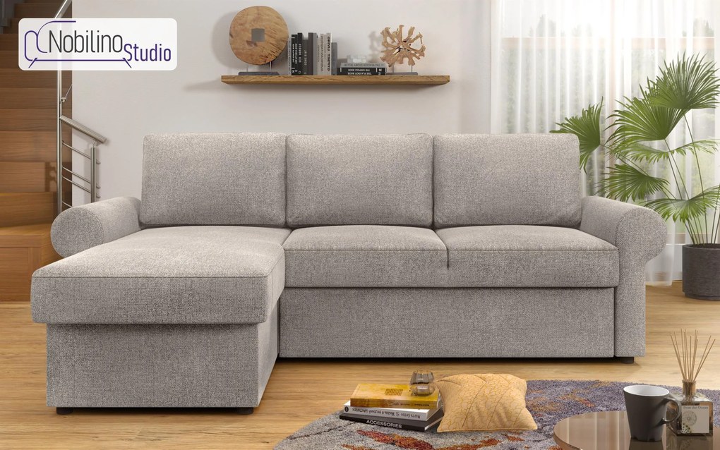 Разтегателен ъглов диван Римини