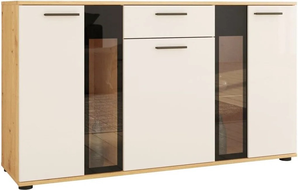 Бюфет Arlington-Пурпурно отворено-Бяло