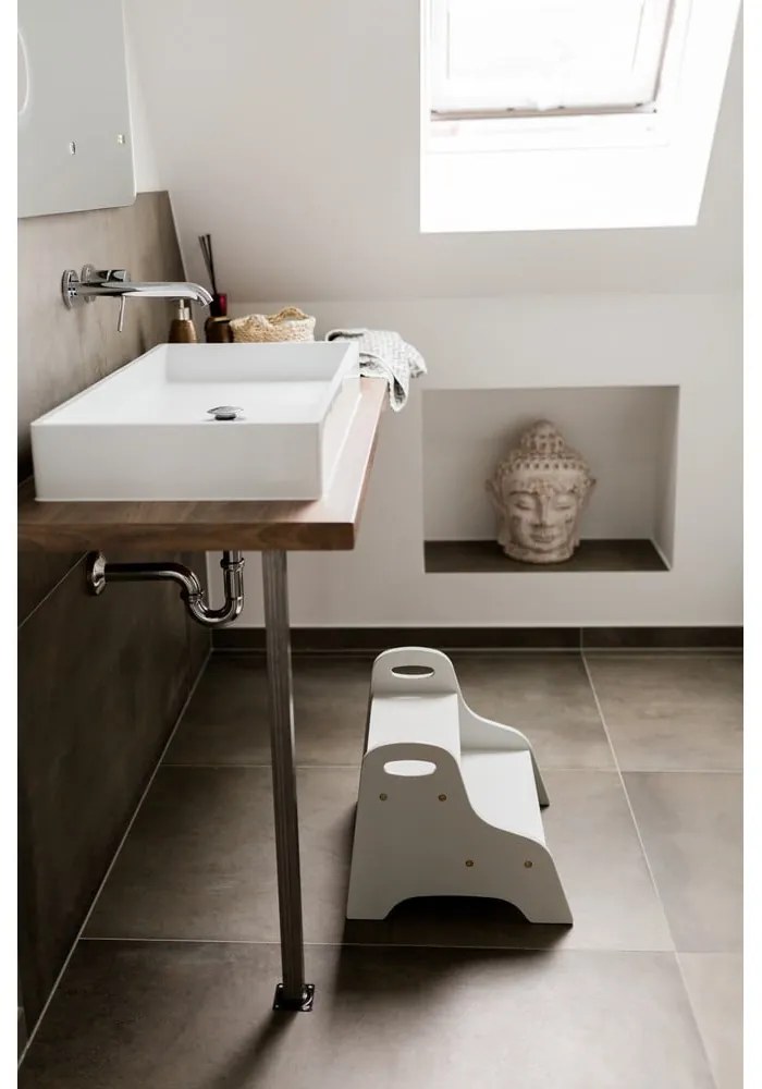 Светлосива подвижна стълба Light grey – Kindsgut