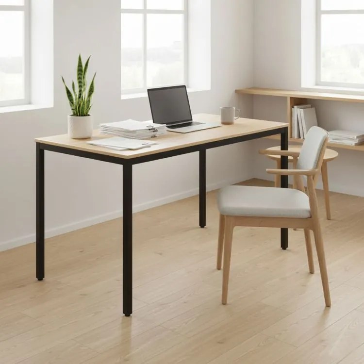 Кухненска маса дъб 120 x 60 cm - универсална маса за 4-5 души