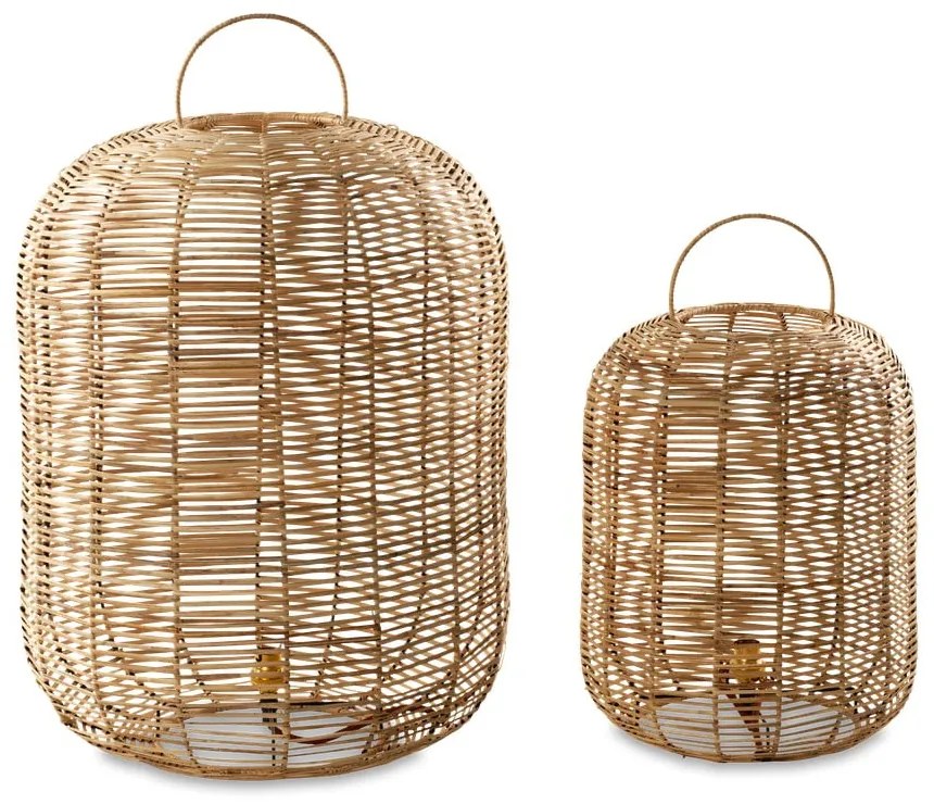 Плетена настолна лампа, височина 65 cm Noko - Nkuku