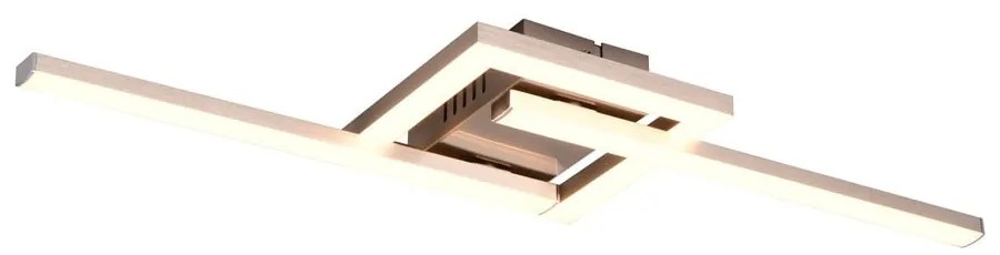 Сиво LED осветление за таван 16x54 cm Viale - Trio