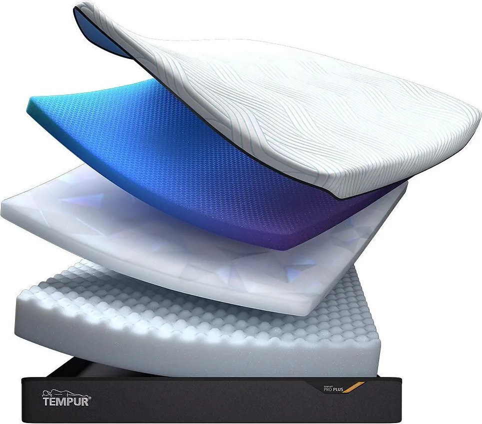 Матрак TEMPUR, Pro Plus Smartcool Medium Firm, 180x200x21, Среден към твърд