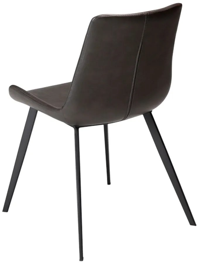 Сив стол за хранене от изкуствена кожа DAN-FORM Дания Hype - DAN-FORM Denmark