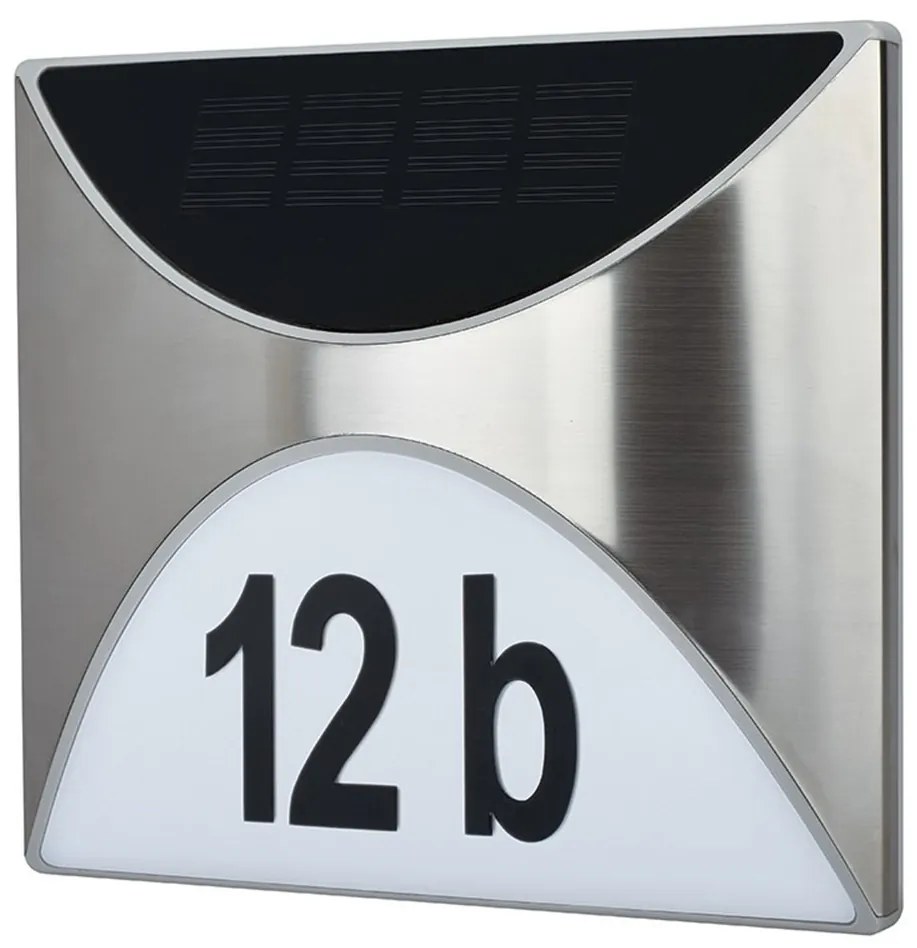 Spot-Light 6710202 - LED соларен номер 3x0,1W, 2,4V, IP44