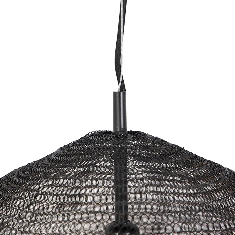 Ориенталски висящ аплик черен - Nidum Gran