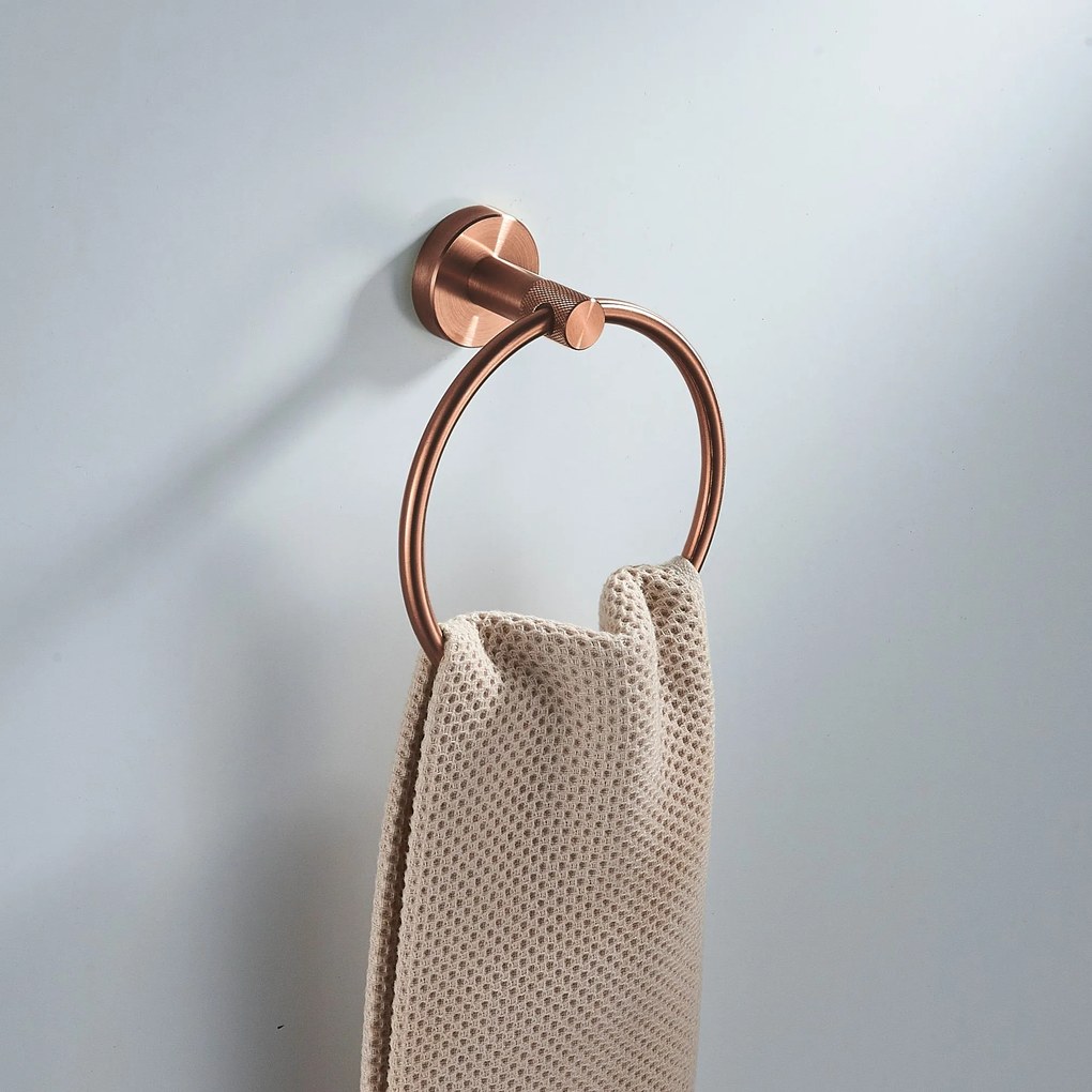 Закачалка за баня Ring 6610 Modern Brush Copper