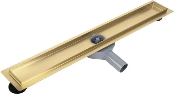 REA-G2738 - Линеен подов сифон NEOX PRO 100 см златен