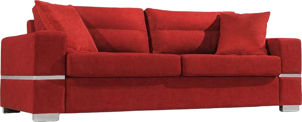 Диван "Fenia" Триместен-230ш 90д см.-червен