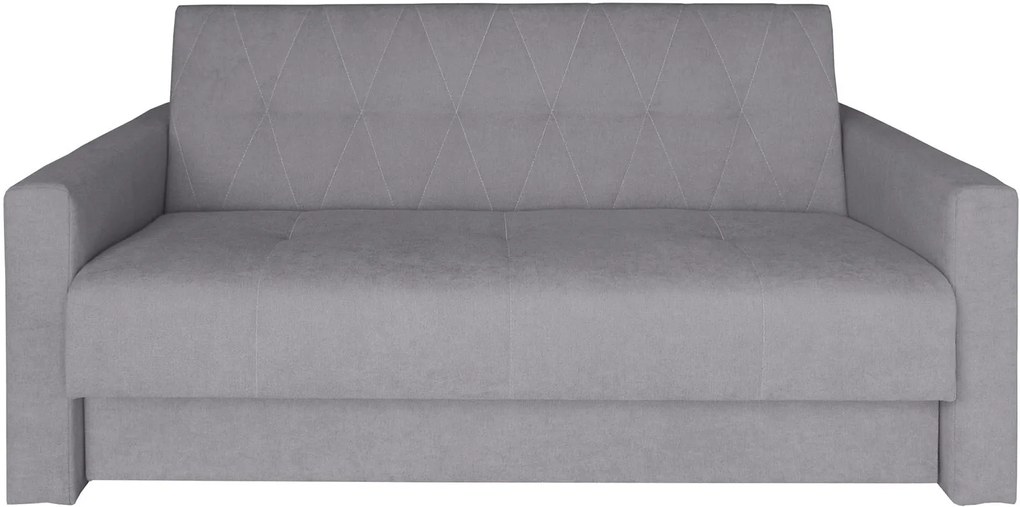 Диван-легло Ромбус-Сиво Отворен