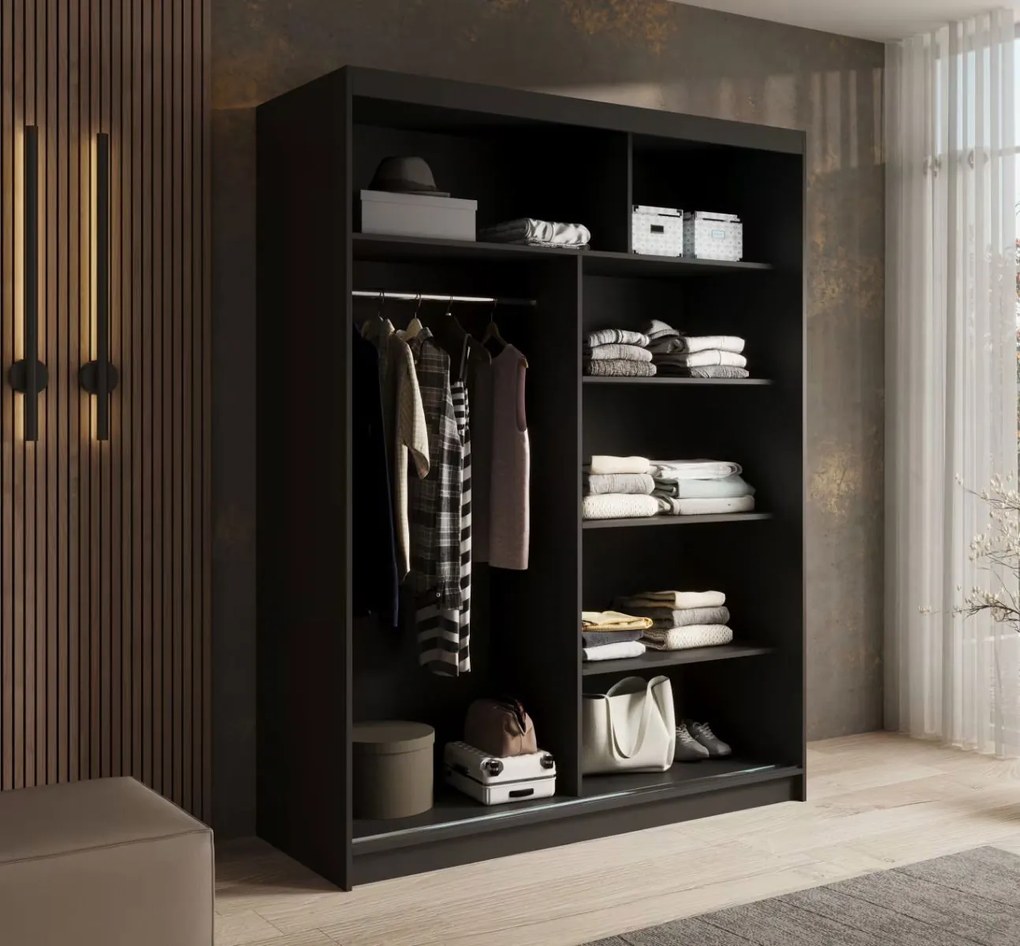 Гардероб Houston 150 плъзгащ се-Мауро-Leuko