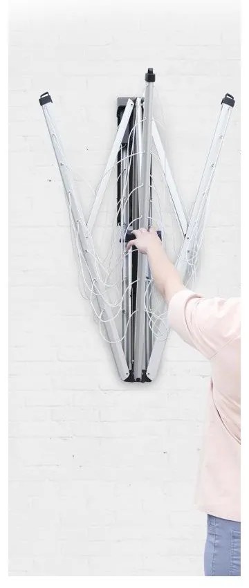 Градинска стенна сушилня за дрехи WallFix 24m – Brabantia