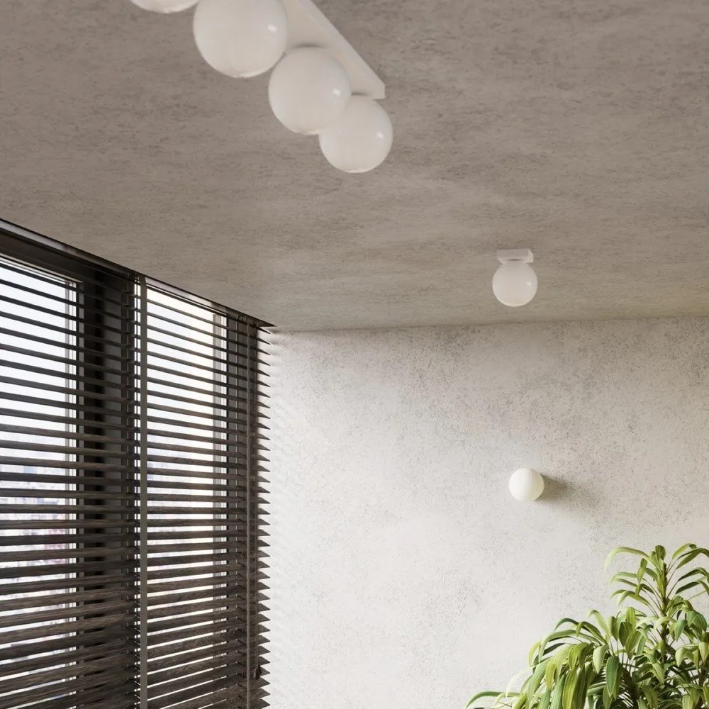 Бяла стенна лампа Blaze – Sollux