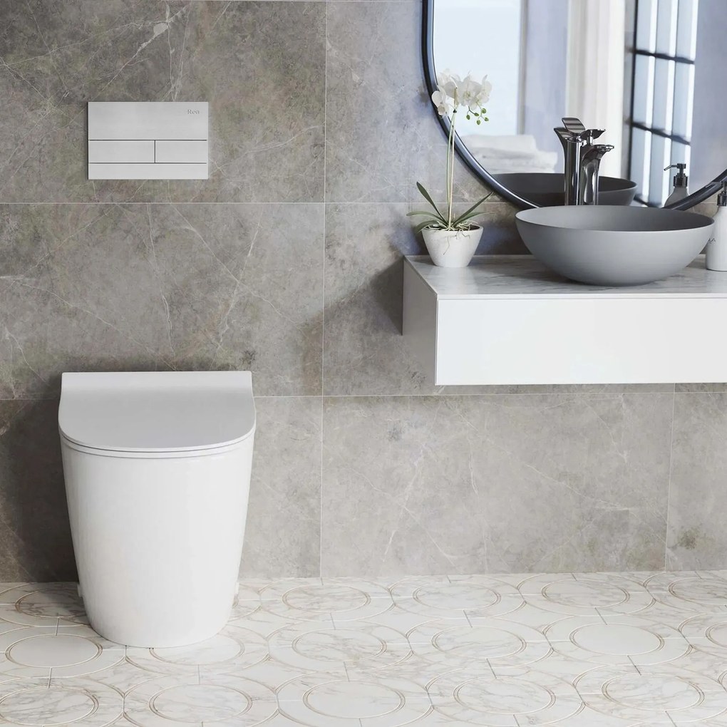 КОМПЛЕКТ СТЕЛАЖ ЗА ВГРАЖДАНЕ K011A-Q  Rea T Brush Steel