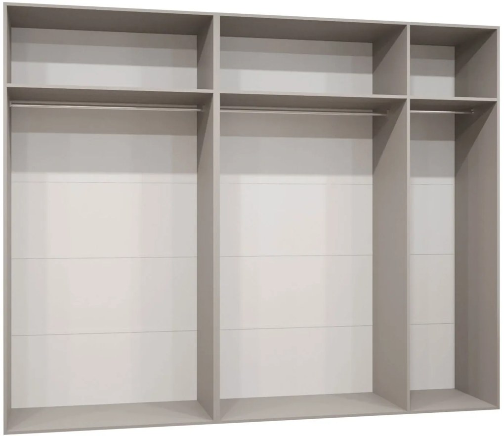 Гардероб Малага плюс пети крилен-Бял