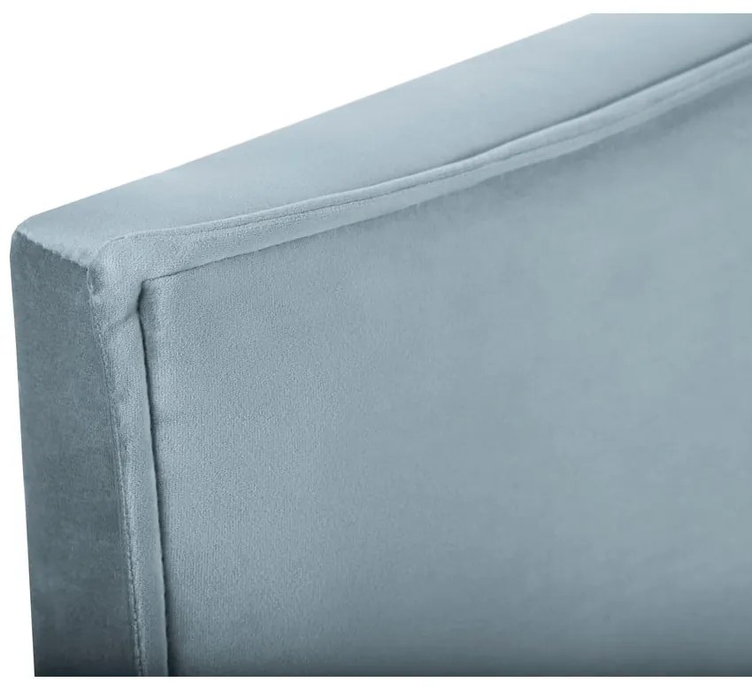 Светлосиня табла за легло 140x120 cm Natalia – Milo Casa